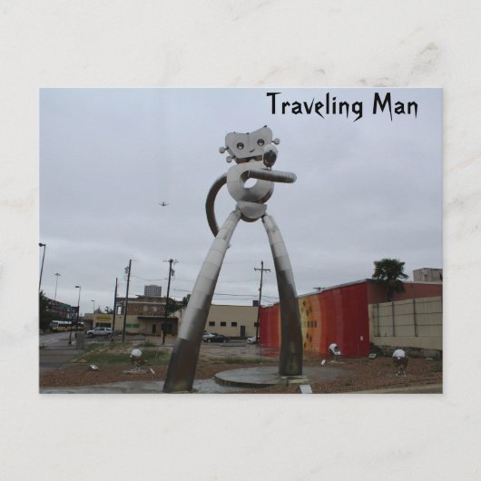 Reizend Man # 13 Briefkaart (Voorkant)