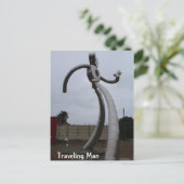 Reizend Man # 15 Briefkaart (Staand voorkant)