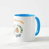 Reizend schattig monster mok (Voorkant rechts)