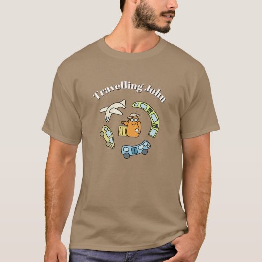Reizend schattig monster t-shirt (Voorkant)
