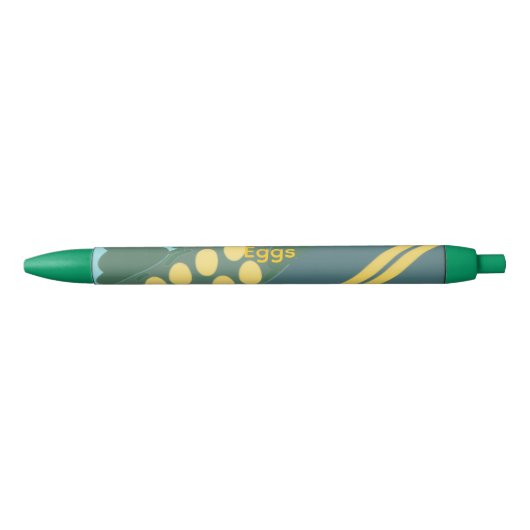 Reizende Eieren Blauwe Inkt Pen (Voorkant)