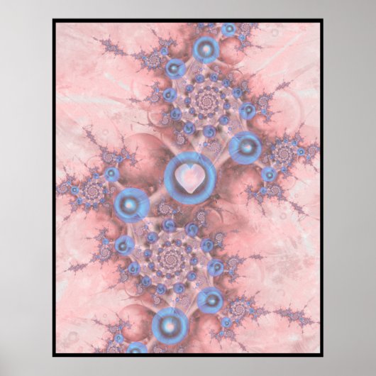 Reizende harten poster (Voorkant)