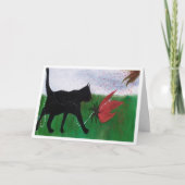 Reizende Katten Kunstwerk Kaart (Voorkant)