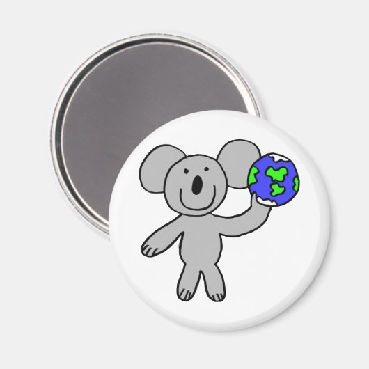Reizende Koala Magneet (Voorkant / Achterkant)