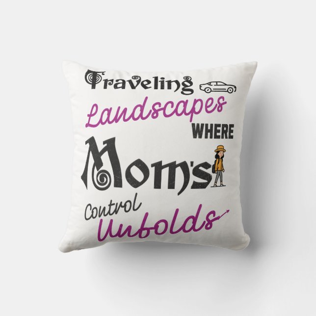 Reizende landschappen voor moeders die van de reis kussen (Achterkant)