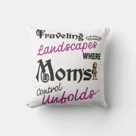 Reizende landschappen voor moeders die van de reis kussen