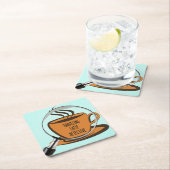 Reizende Latte Detective onderzetters (Insitu)