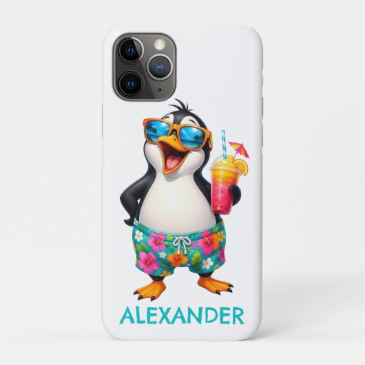 Reizende Pinguïn Case-Mate iPhone Case (Achterkant)