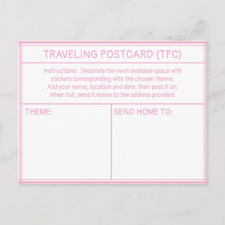 REIZENDE POSTKAART (TPC)