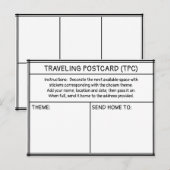 REIZENDE POSTKAART (TPC) (Voorkant / Achterkant)