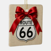 Reizende Route 66 Eeuwfeest Kerst Ornament (Rechts)
