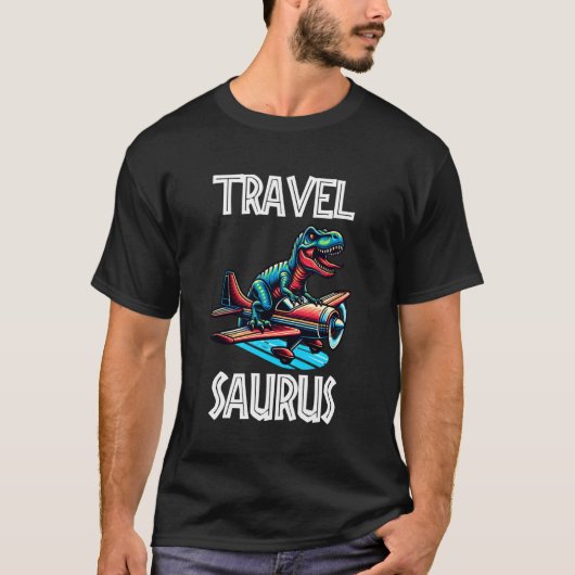 Reizende Saurus Grappige T-Rex T-shirt (Voorkant)