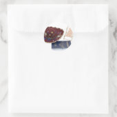 ReizenVakantie071809 Ronde Sticker (Tas)