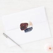 ReizenVakantie071809 Ronde Sticker (Envelop)