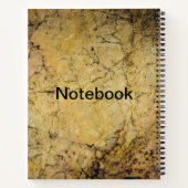 Reizigende artiest: Spiraal Notitieboek ketteren (Achterkant)