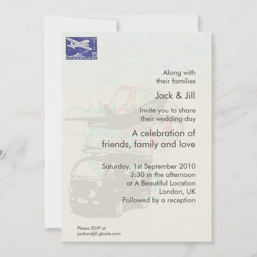 Reiziger 5x7 kaart (Voorkant)