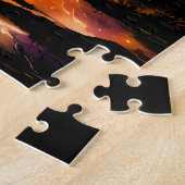 Reiziger Astronaut Kosmische Horizon Reis Legpuzzel (Zijkant)