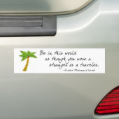 Reiziger Bumpersticker (Op auto)