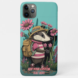 Reiziger Das in wilde bloem Cottagecore Maatwerk Case-Mate iPhone Case