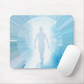 Reiziger door ruimte en tijd muismat (Met muis)