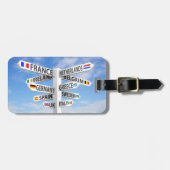 Reiziger Europa Bagagelabel (Voorkant horizontaal)