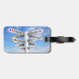 Reiziger Europa Bagagelabel