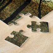 Reiziger in de nachtelijke hemel Jigsaw puzzel (Zijkant)