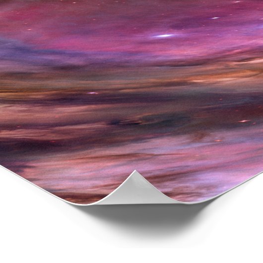 Reiziger in het universum poster (Hoek)