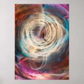 Reiziger in het universum poster (Voorkant)