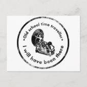 Reiziger Oude Schooltijd Briefkaart (Voorkant)