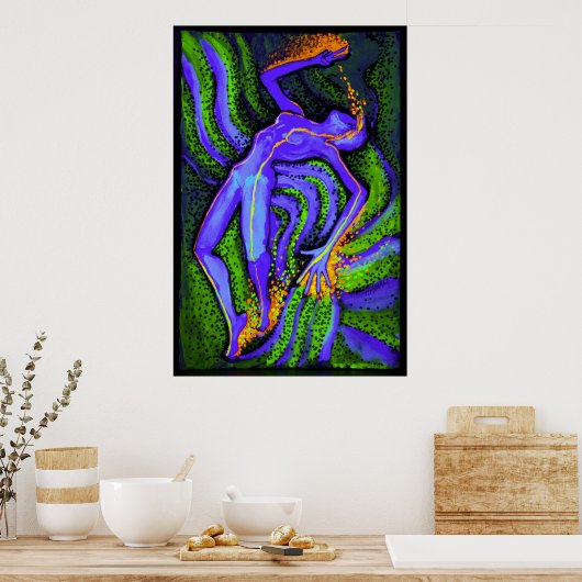 Reizigerafdrukken Poster (Keuken)