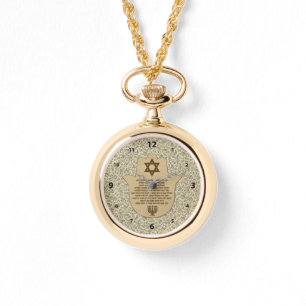 Reizigergebed op Hebreeuwse horloge