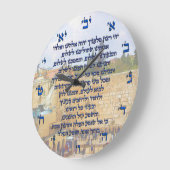 Reizigergebed op Hebreeuwse Tefilat HaDerech Grote Klok (Hoek)