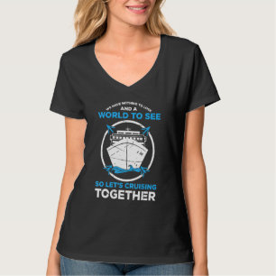 Reizigerige Vacationers Reiser Love T-shirt