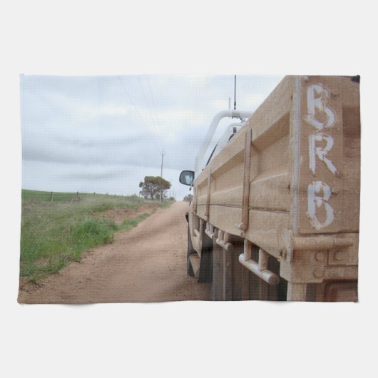 Reizigerlandschapslandschapsbaan van BRB Theedoek (Horizontaal)