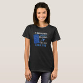 Reizigermodel voor reizen t-shirt (Voorkant volledig)