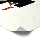 Reizigerpastel Tyrol Oostenrijk Poster (Hoek)