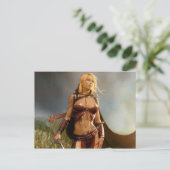 Reizigerplank Briefkaart (Staand voorkant)