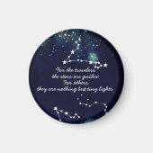 Reizigers en sterren - Magnet (Voorkant)