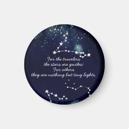 Reizigers en sterren - Magnet (Voorkant)