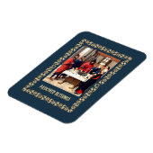 Reizigers. Fine Art Gift Magnets Magneet (Linkerzijde)