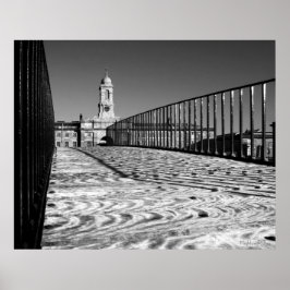 Reizigers in de eindfase, foto's met fijne kunst poster