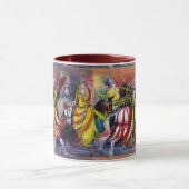 Reizigers in de nacht mok (Midden)