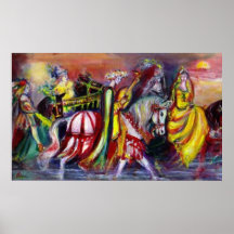 Reizigers in de nacht