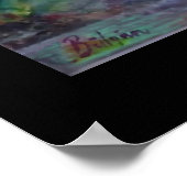 Reizigers in de nacht poster (Hoek)