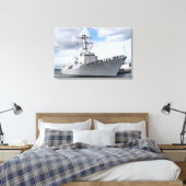 Reizigers mannen canvas afdruk (Insitu (Slaapkamer))