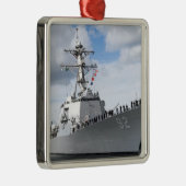 Reizigers mannen metalen ornament (Rechts)