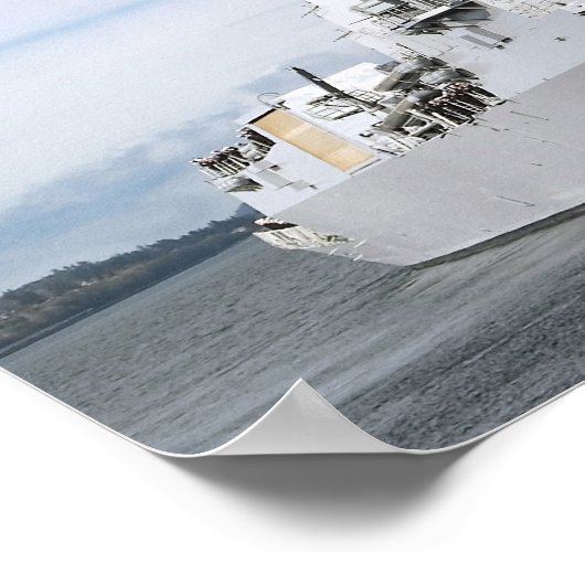 Reizigers mannen poster (Hoek)