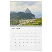 Reizigers St. Lucia Wandkalender Kalender (Mar 2026)