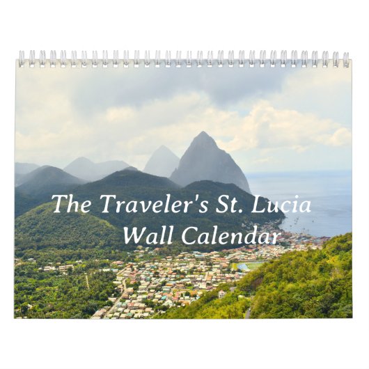 Reizigers St. Lucia Wandkalender Kalender (Hoes)